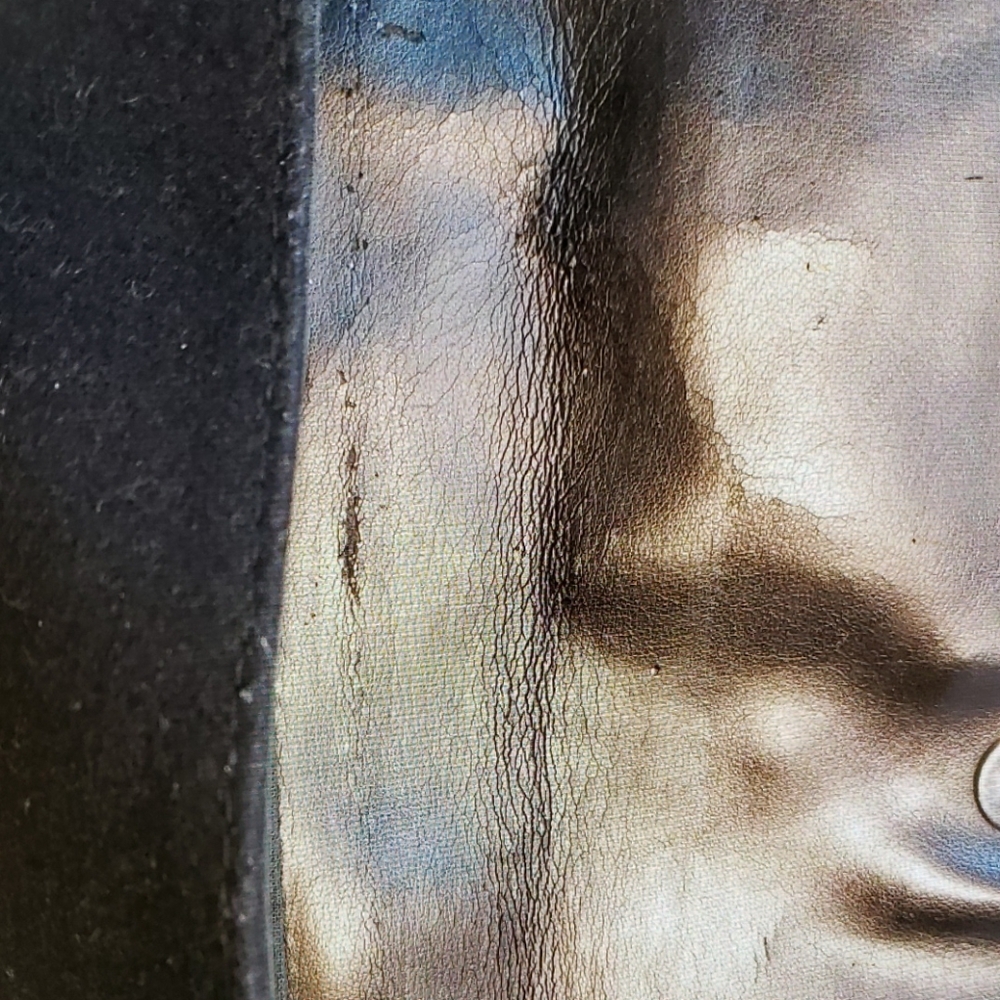 Maurizio Taiuti Black Leather Bag w/Pink Accents - Picture 6 of 8